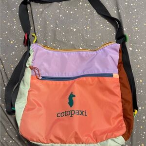 Cotopaxi Purple and Orange Shoulder Bag Lightweight Design